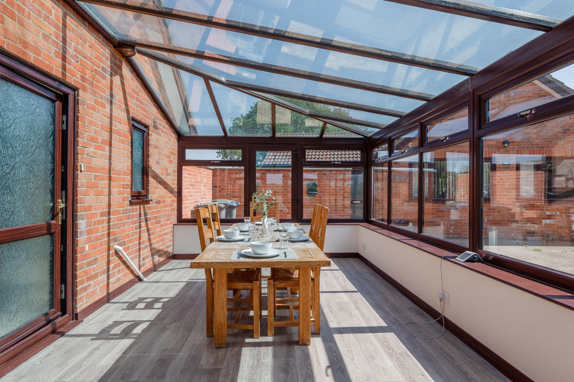 Golden Acres, Middleton (conservatory dining area)